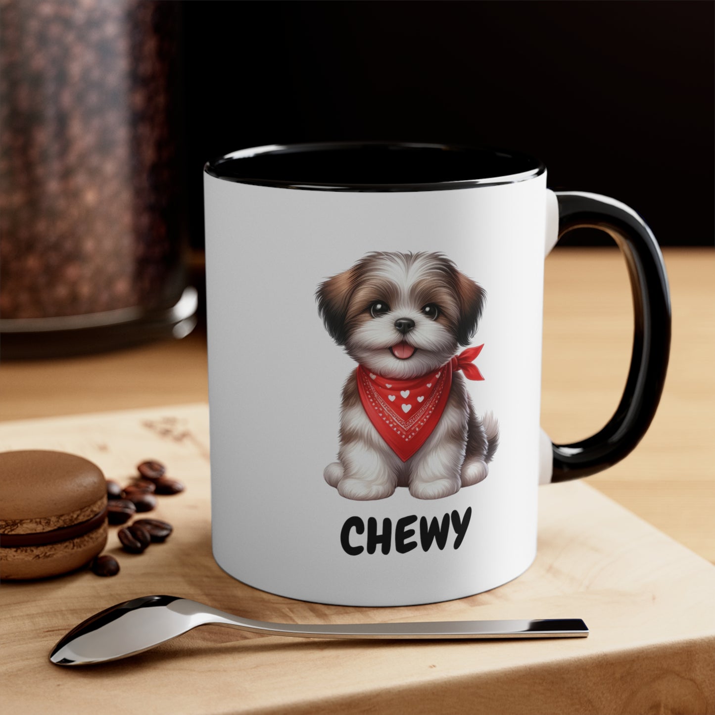 Dog Mama Personalized Ceramic Coffee Mug - The perfect gift for the Dog loving Mom with 30 Dog breeds to choose from!