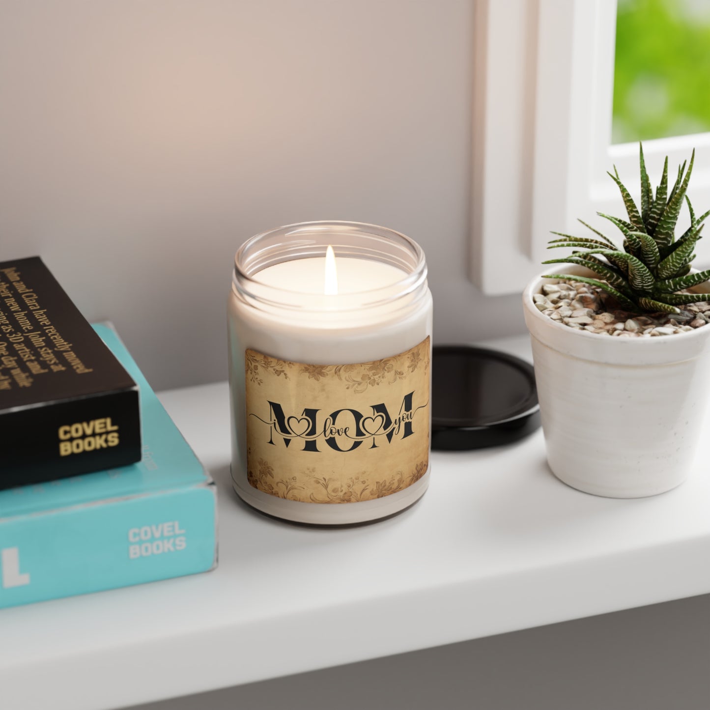 I Love You Mom Scented Soy Candle - The perfect gift for Mom this Mother's Day with five scents available