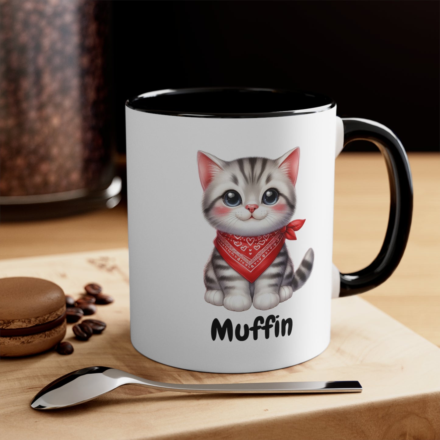 Personalized Cat Mug, Cat Mama - The perfect gift for the cat loving Mom with 23 cat breeds to choose from!