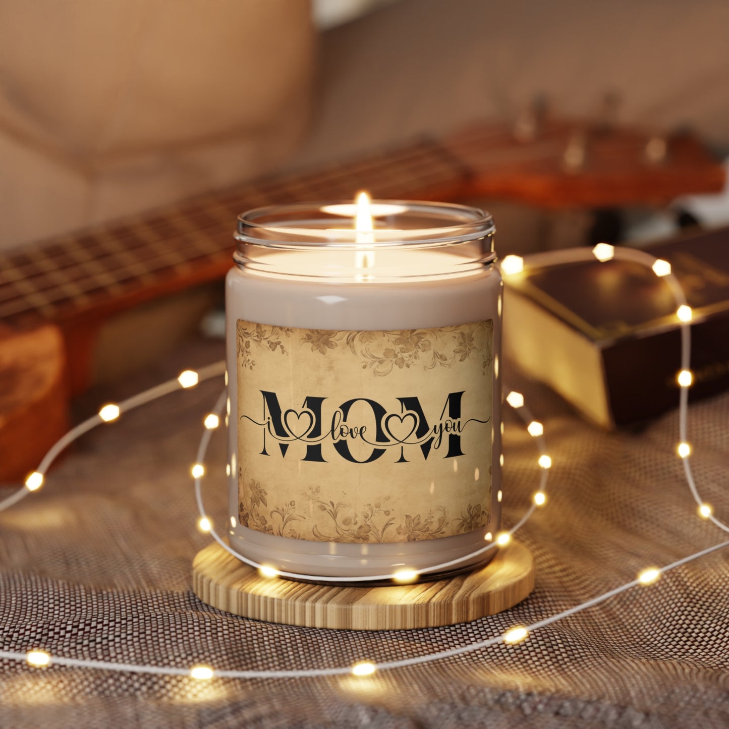 I Love You Mom Scented Soy Candle - The perfect gift for Mom this Mother's Day with five scents available