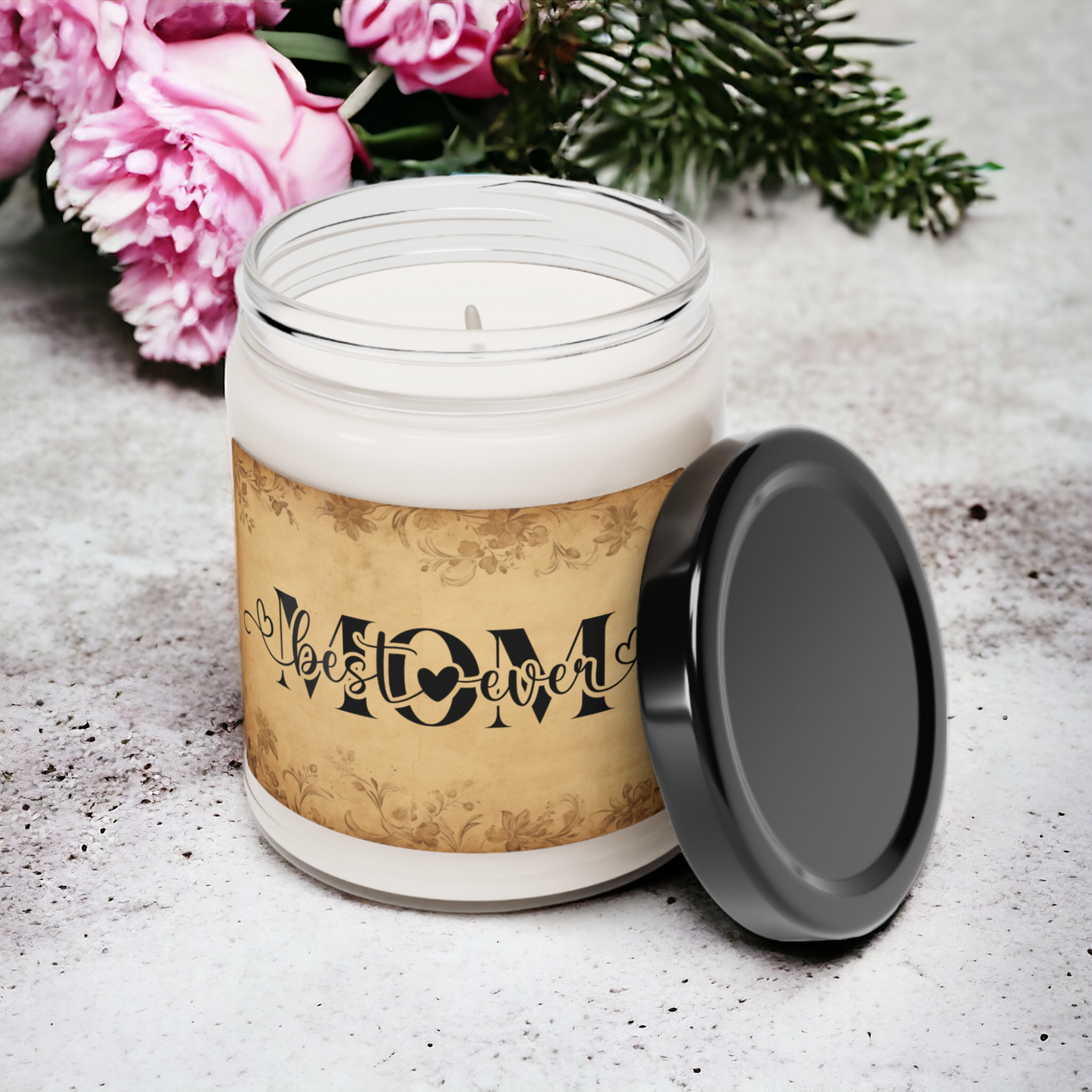 Best Mom Ever Scented Soy Candle - The perfect gift for Mom this Mother's Day with five scents available