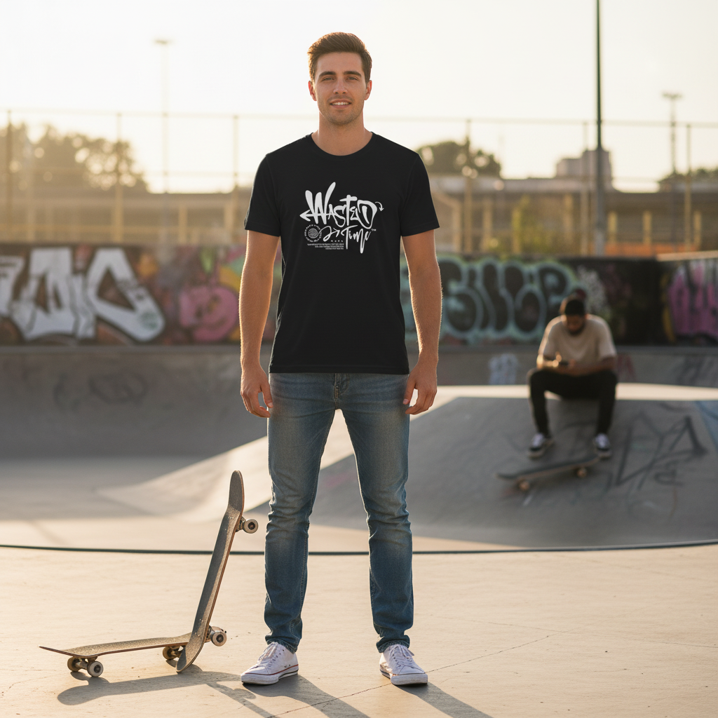 Wasted Time T-Shirt Lifestyle Image